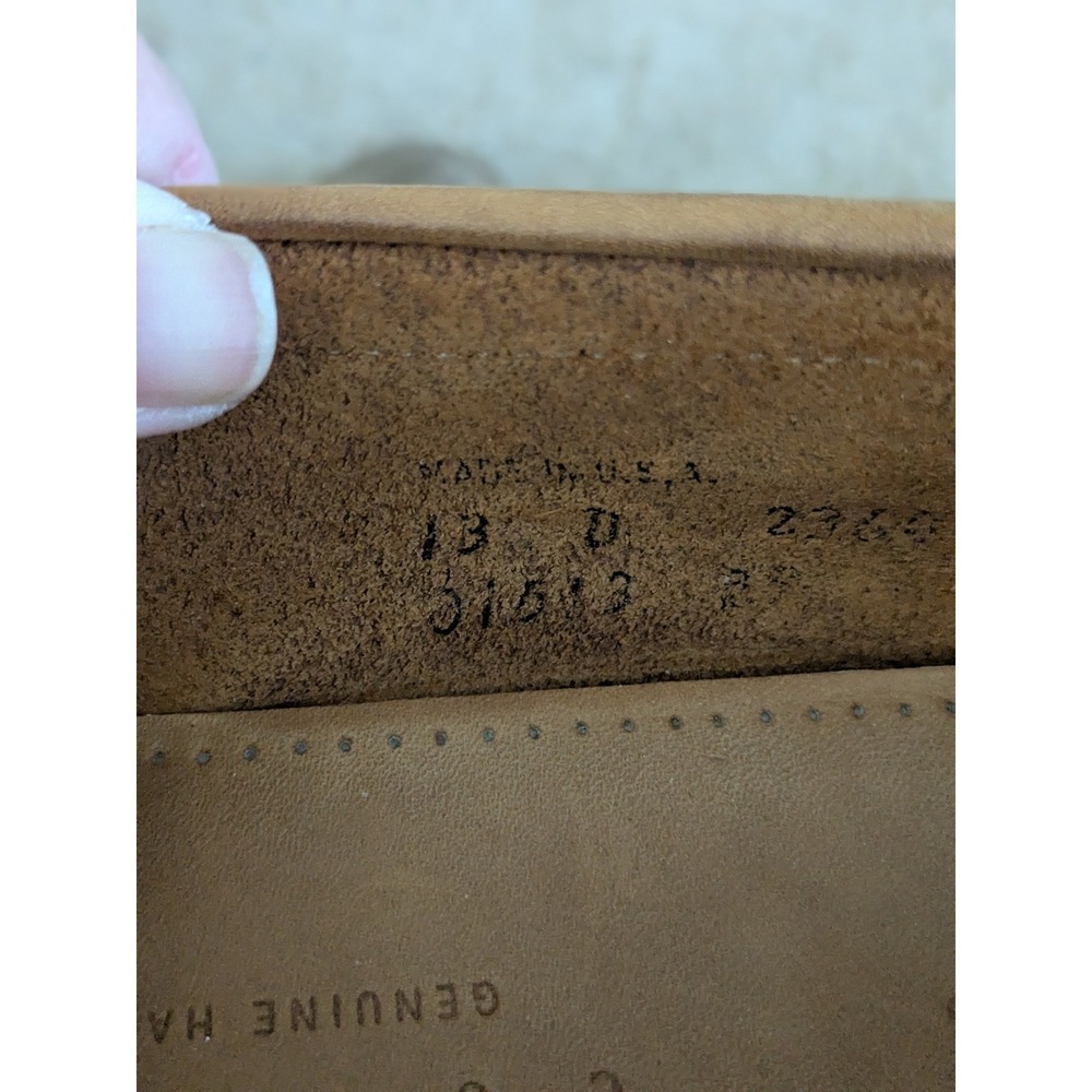 Cole Haan Country Mens Two Tone Tan White Leather Penny Loafe grand Flex 10.5 M - Picture 3 of 3